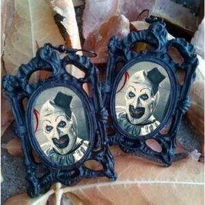 Terrifier Earrings Art the Clown Horror Movie Jewelry